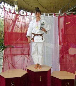 Lorena Podelenczki, campioană balcanică la judo junioare I